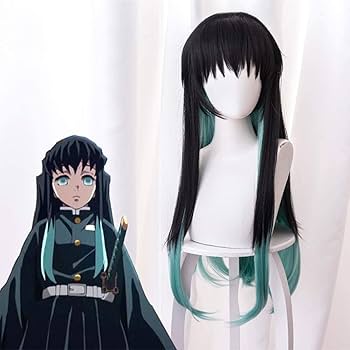 時透無一郎　ウィッグ 三分妄想 鬼滅の刃 コスプレ 鬼殺隊 時透無一郎 ウィッグ